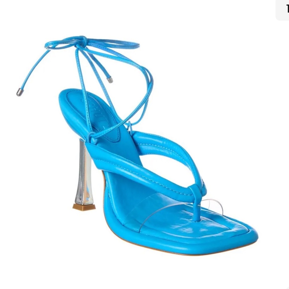 Shutz blue sandals